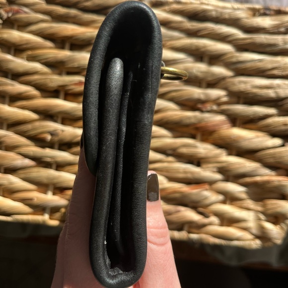 Vintage Coach Envelope Swing Wallet Black 4873 - Picture 3 of 6